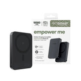 empower by PanzerGlass 10.000 mAh empower Bank - Qi2 / MagSafe Kompatibel - Space Black