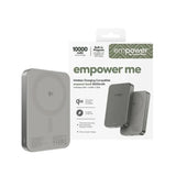 empower by PanzerGlass 10.000 mAh empower Bank - Qi2 / MagSafe Kompatibel - Titanium