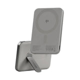 empower by PanzerGlass 5000 mAh empower Bank m. Spin Stand - Qi2 / MagSafe Kompatibel - Titanium