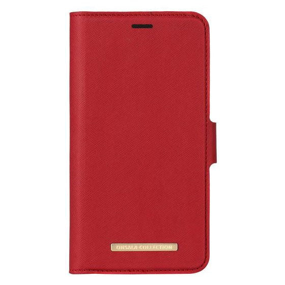 iPhone X / Xs GEAR ONSALA COLLECTION Lommebok Saffiano Rød