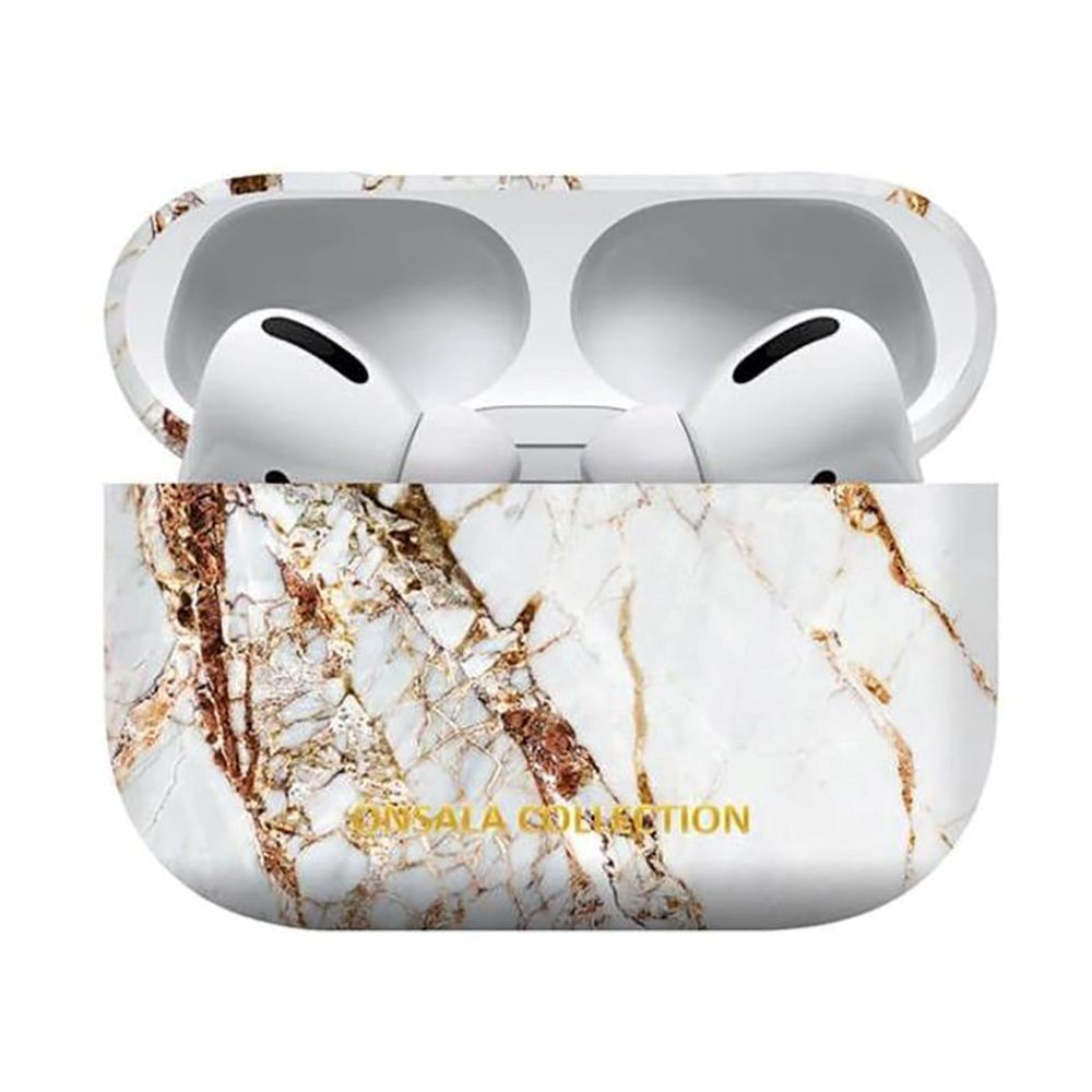 GEAR ONSALA COLLECTION Beskyttelsesdeksel for Apple AirPods Pro Ladeveske - Rhino Marble
