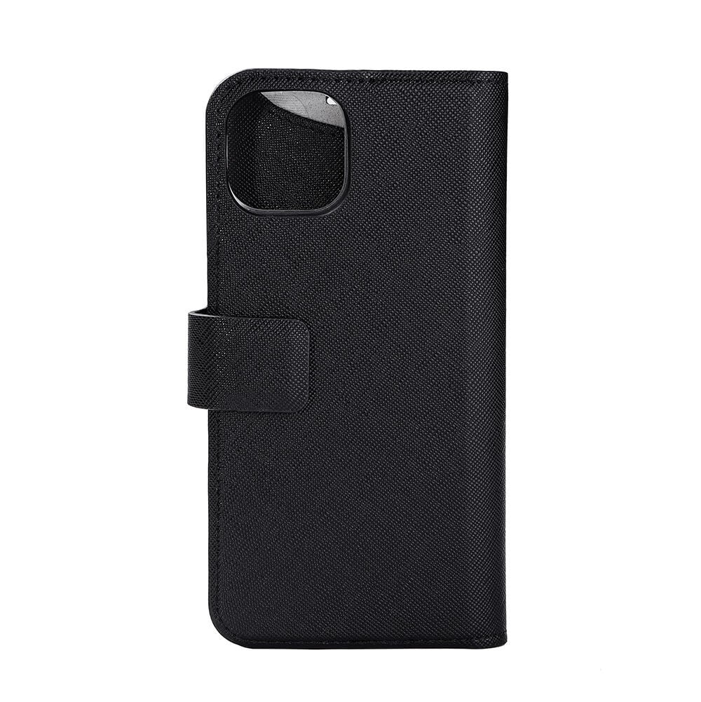 Onsala iPhone 14 / 13 ONSALA Fashion Collection Wallet Flip Cover m. Magnet - Midnight Black