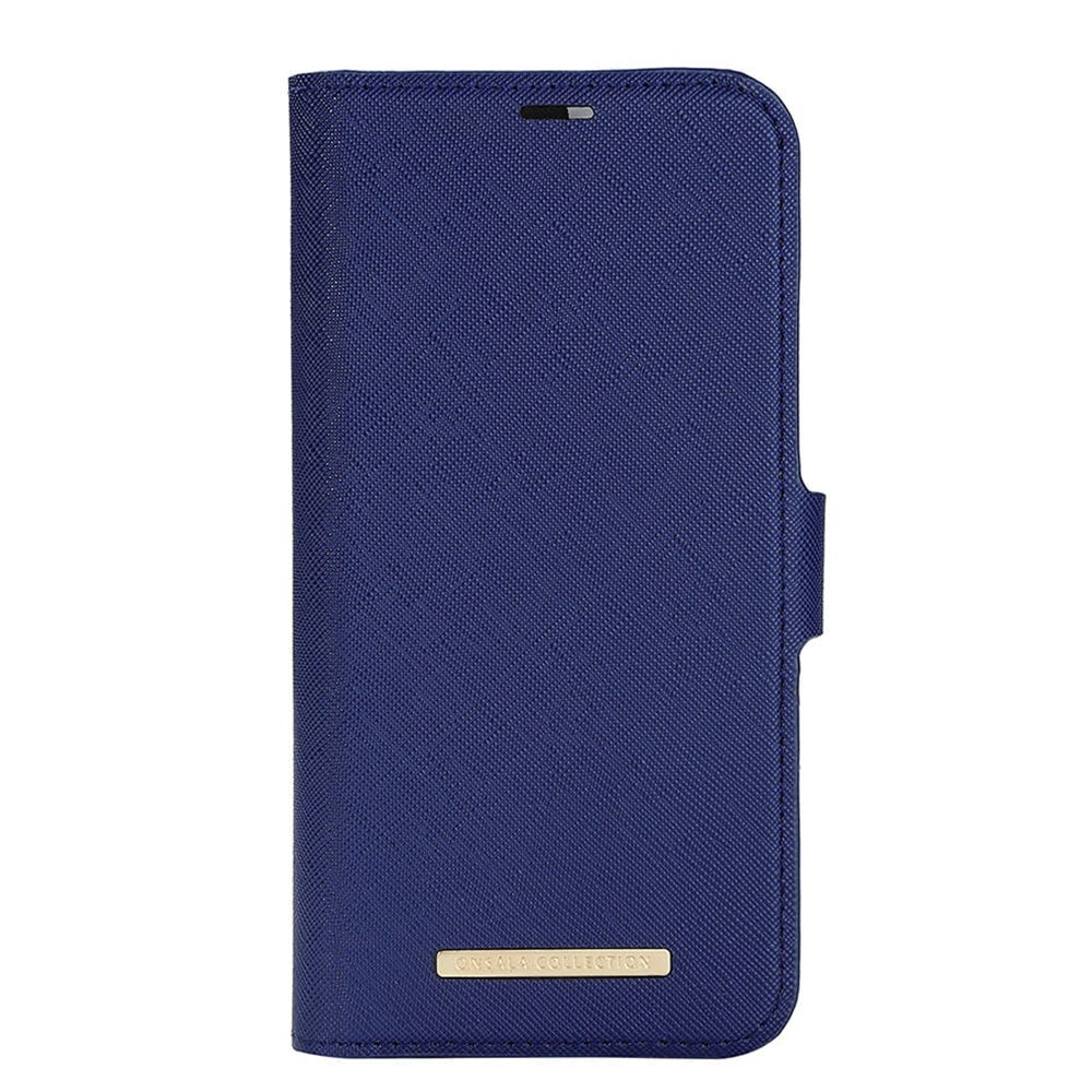 Onsala iPhone 14 Plus ONSALA Fashion Collection Wallet Flip Cover m. Magnet - Navy Blue