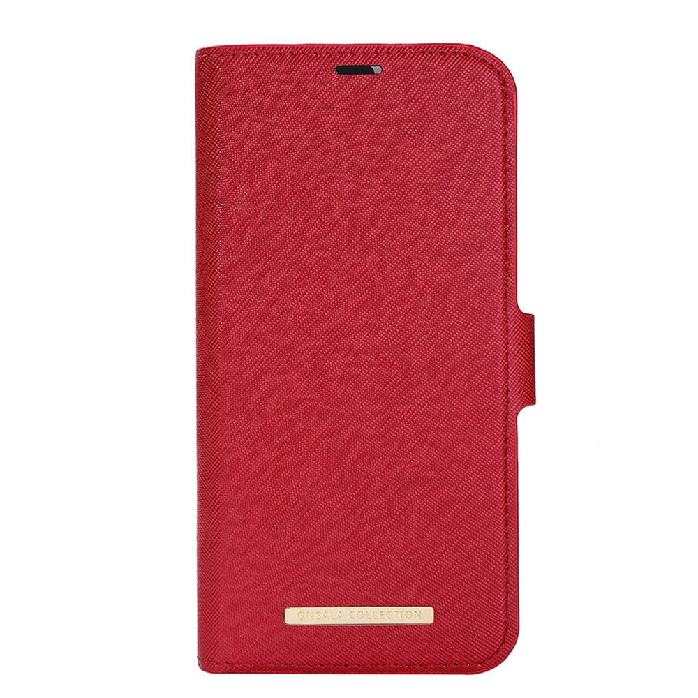 Onsala iPhone 14 Plus ONSALA Fashion Collection Wallet Flip Cover m. Magnet - Red