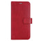 iPhone 14 / 13 RadiCover Vegan Leather Flip Cover - 86 % strålebeskyttelse - Rød