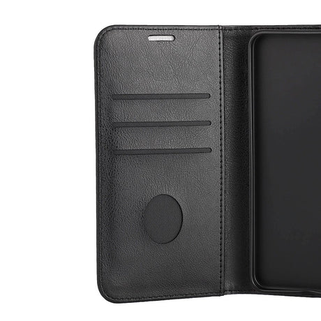 RadiCover Samsung Galaxy S25 Anti Radiation Faux Leather Flip Cover m. Lommebok - Svart 