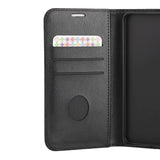 RadiCover Samsung Galaxy A36 (5G) Anti Stråling Kunstlæder Flip Cover m. Pung - Sort