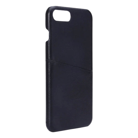 iPhone 8 Plus / 7 Plus / 6 Plus / 6(s) Plus Onsala Kunstlæder Cover m. Lomme til Kort - Sort