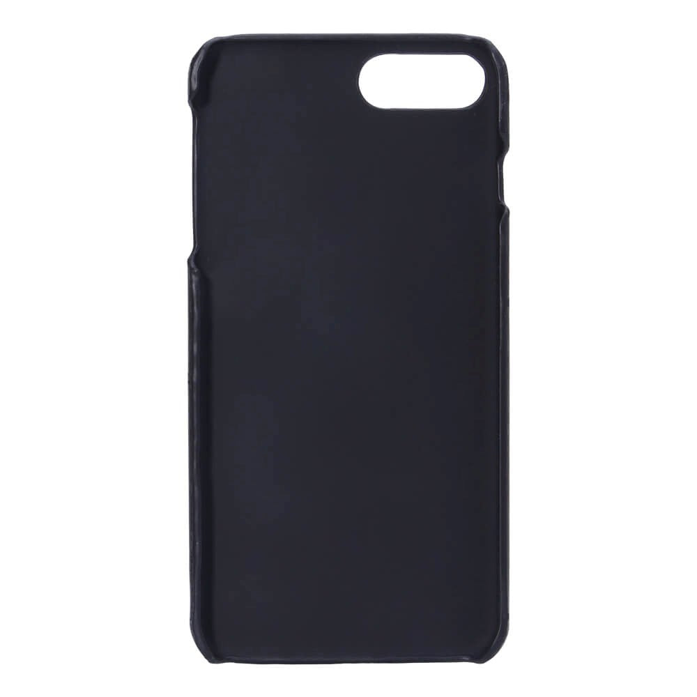 iPhone 8 Plus / 7 Plus / 6 Plus / 6(s) Plus Onsala Kunstlæder Cover m. Lomme til Kort - Sort