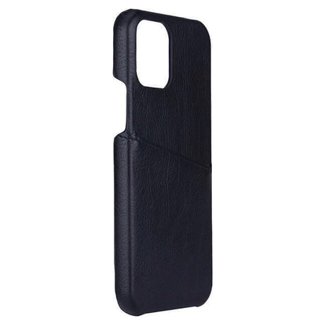 iPhone 12 Pro / 12 GEAR Onsala Collection skinndeksel m. Kortlomme - Sort