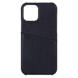 iPhone 12 Pro / 12 GEAR Onsala Collection skinndeksel m. Kortlomme - Sort