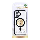 Onsala iPhone 17 Bumper Cover - MagSafe Kompatibel - Gennemsigtig / Sort