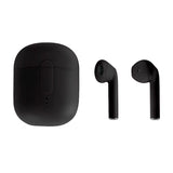 Ekte trådløse Bluetooth In-Ear-hodetelefoner m. Ladeveske fra Setty - Sort