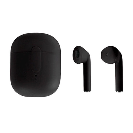 Ekte trådløse Bluetooth In-Ear-hodetelefoner m. Ladeveske fra Setty - Sort