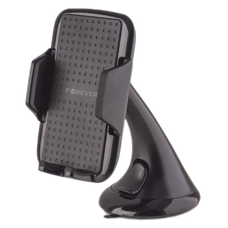 Forever Universal Car Mobile Holder - Max Mobile: 55 x 85mm - Svart