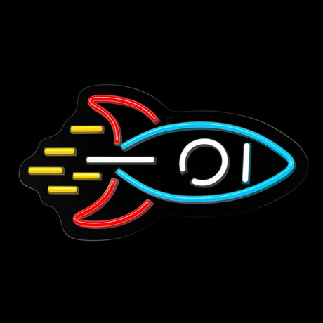 Neolia Neon Sign LED - Flerfarget lys m. Romrakett