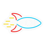 Neolia Neon Sign LED - Flerfarget lys m. Romrakett