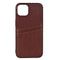 Buffalo iPhone 12 / 12 Pro Kunstlæder Bagside Cover m. Kortlomme - Brun
