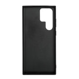 Samsung Galaxy S23 Ultra Buffalo Ægte Læder Bagside Cover - Sort