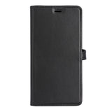 Samsung Galaxy S24 Ultra Buffalo 2-in-1 Wallet Ægte Læder Magnet Flip Cover m. Pung - Sort
