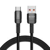 Tech-Protect Ultraboost Evo USB-A til USB-C Kabel 1000W/5A 2m - Sort