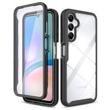 Tech-Protect Samsung Galaxy A05s DEFENSE360 deksel m. Skjermbeskytter - Gjennomsiktig / Svart