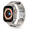 Apple Watch (42/44/SE/45/46/49 mm) Tech-Protect klokkerem i rustfritt stål - Titanium