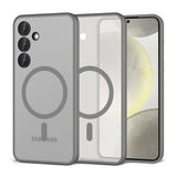 Samsung Galaxy S24+ (Plus) Tech-Protect Magmat Bagside Cover - MagSafe Kompatibel - Mat Titanium
