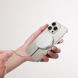 Tech-Protect QI-15W-A30 trådløs lader - MagSafe-kompatibel - Hvit