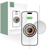 Tech-Protect QI-15W-A30 trådløs lader - MagSafe-kompatibel - Hvit