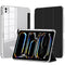 iPad Pro 13" (2025 / 2024) Tech-Protect SC Hybrid Flip Cover m. Apple Pencil Holder - Sort / Gennemsigtig