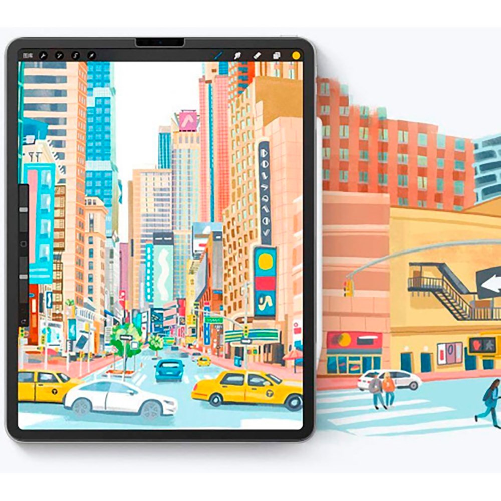 iPad Air 11" (2025 / 2024) HOFI Paper Pro+ Plastik Beskyttelsesfilm - 2 stk. - Mat Gennemsigtig