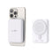 Tech-Protect LifeMag Trådløs Powerbank 10000 mAh - MagSafe Kompatibel - Hvid