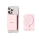 Tech-Protect Wireless Powerbank 5000 mAh - MagSafe-kompatibel - Rosa