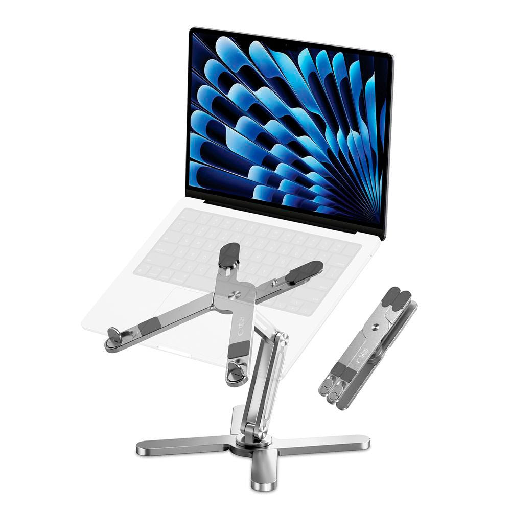 Tech-Protect Universal Aluminium Laptop Stand ULS200 - Sølv