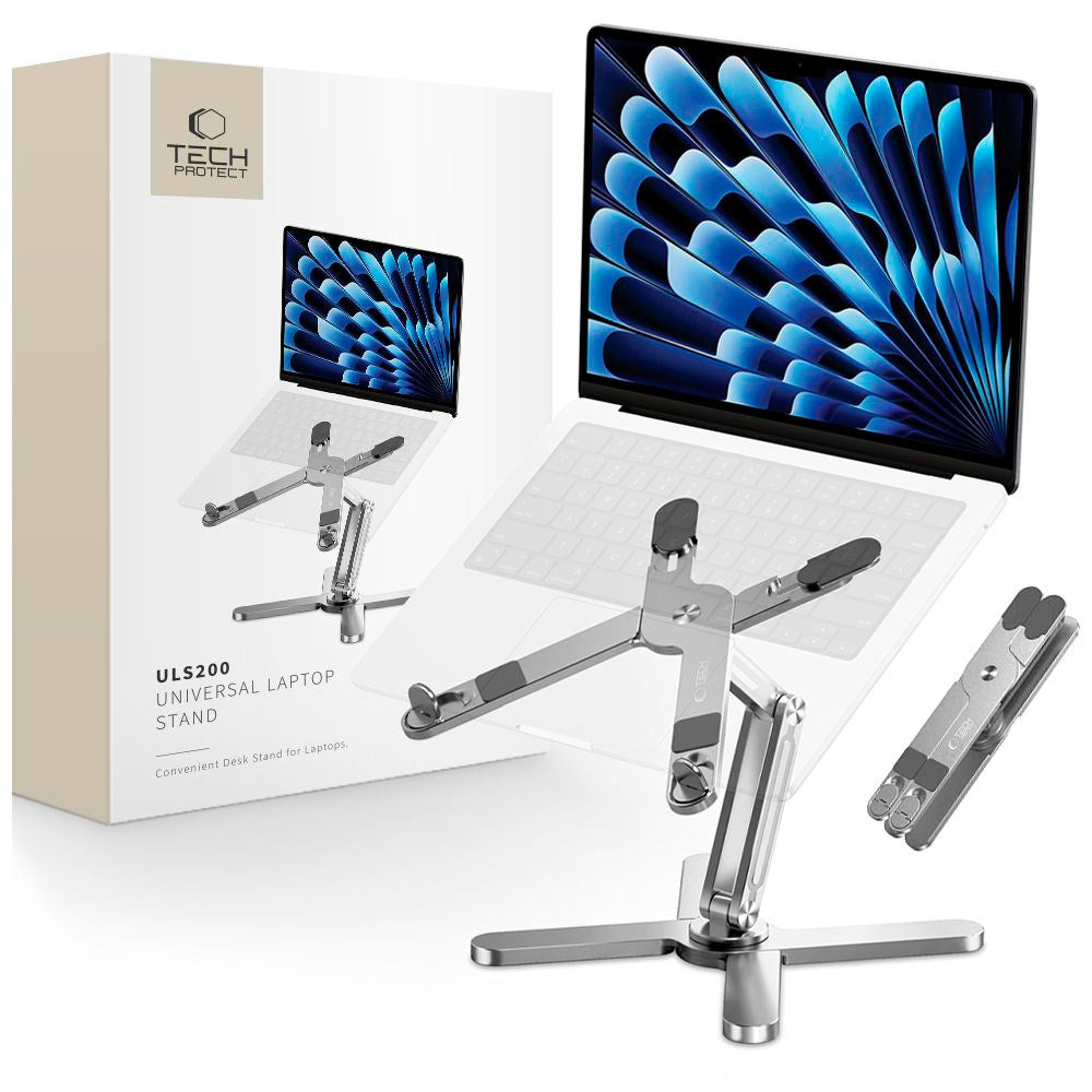 Tech-Protect Universal Aluminium Laptop Stand ULS200 - Sølv