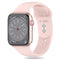 Apple Watch (38/40/SE/41/42 mm) Tech-Protect silikonstropp - lys rosa
