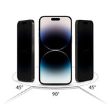 iPhone 16 Pro Hofi Glass Pro+ skjermbeskytter m. Personvern - Veskevennlig - 2-Pack - Black Edge
