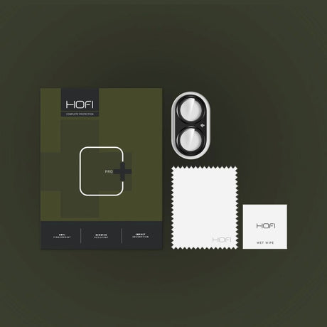 iPhone 16 / 16 Plus Hofi Cam Pro+ Kameralinsebeskytter - Svart