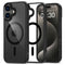 iPhone 16 Plus Tech-Protect Magmat Bakdeksel - MagSafe-kompatibelt - Mattsvart