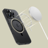 iPhone 16 Pro Tech-Protect Magslim Bakdeksel - MagSafe-kompatibel - Matt Svart