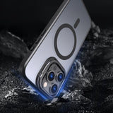 iPhone 16 Pro Max Tech-Protect Magstand Bakdeksel - MagSafe-kompatibel - Mattsvart