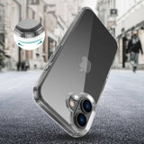 iPhone 16 Tech-Protect Flexair Hybrid Bakdeksel - Gjennomsiktig