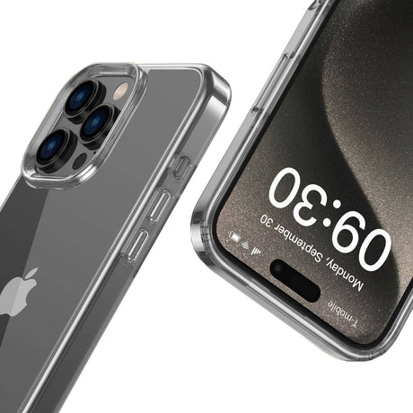 iPhone 16 Pro Max Tech-Protect Flexair Hybrid Bakdeksel - Gjennomsiktig