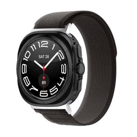 Samsung Galaxy Watch Ultra (47 mm) Tech-Protect nylonrem - svart / oransje