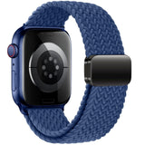 Apple Watch (42/44/SE/45/46/49 mm) Tech-Protect NylonMag-rem - mørkeblå