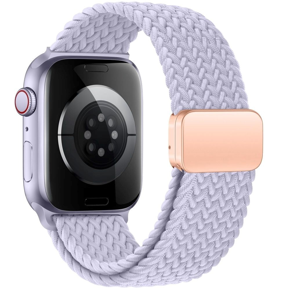 Apple Watch (38/40/SE/41/42 mm) Tech-Protect NylonMag-rem - lilla