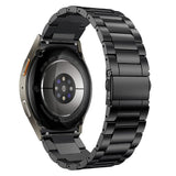 Samsung Galaxy Watch 4 / 5 / 6 / 7 / FE Tech-Protect rustfri stropp - svart