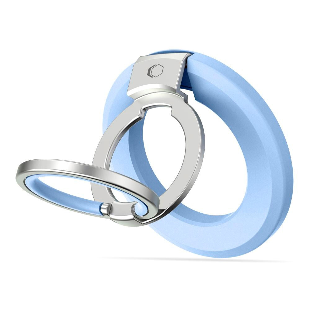 Tech-Protect Magnetisk Finger Ring - Mobil - MagSafe Kompatibel - Blå