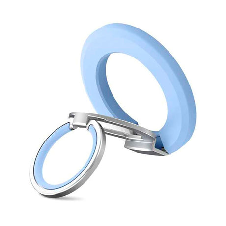 Tech-Protect Magnetisk Finger Ring - Mobil - MagSafe Kompatibel - Blå